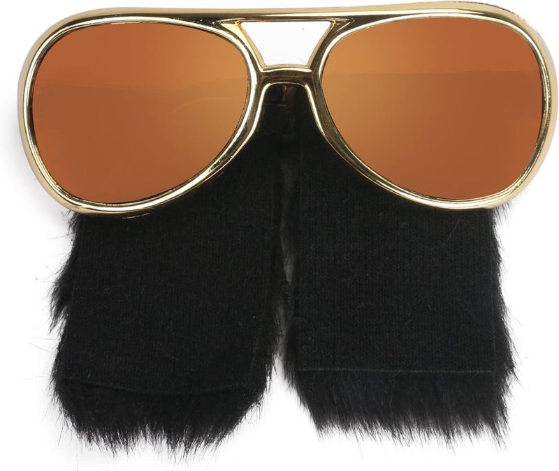 Recheel 50's 60's Glasses – 6 Pairs 50's Rockstar Aviator Sunglasses - Image 4